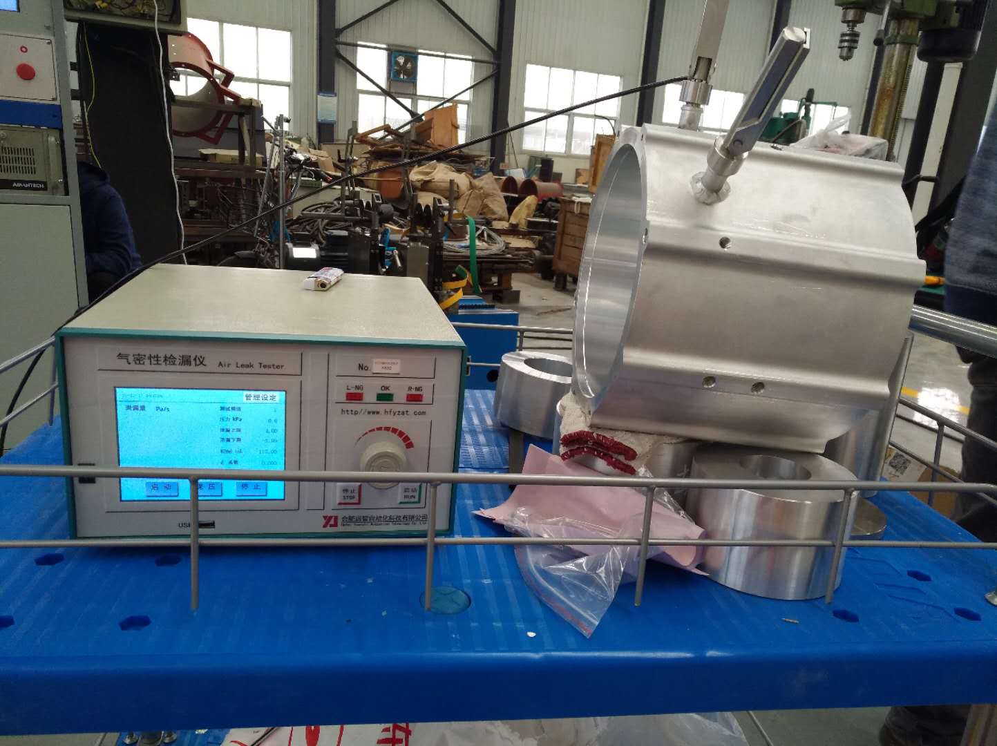 電機殼體（tǐ）水道/電機總成氣密性檢測